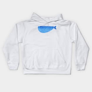 blue fish Kids Hoodie